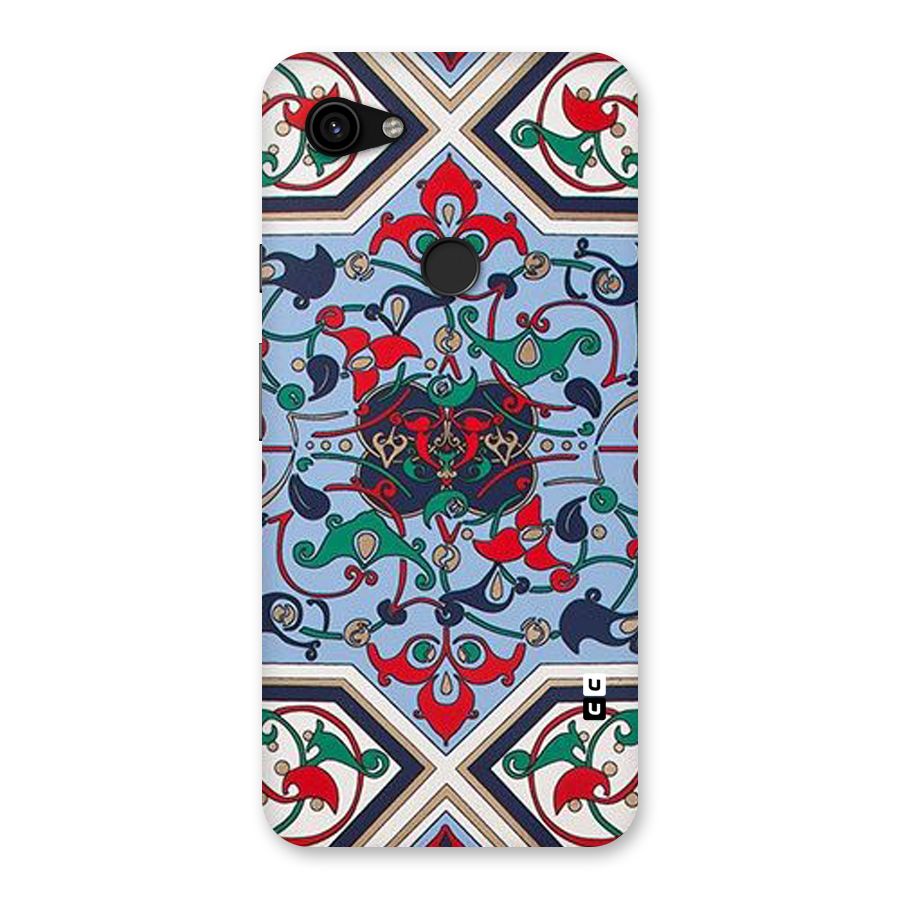 Multi Block Pattern Back Case for Google Pixel 3a XL