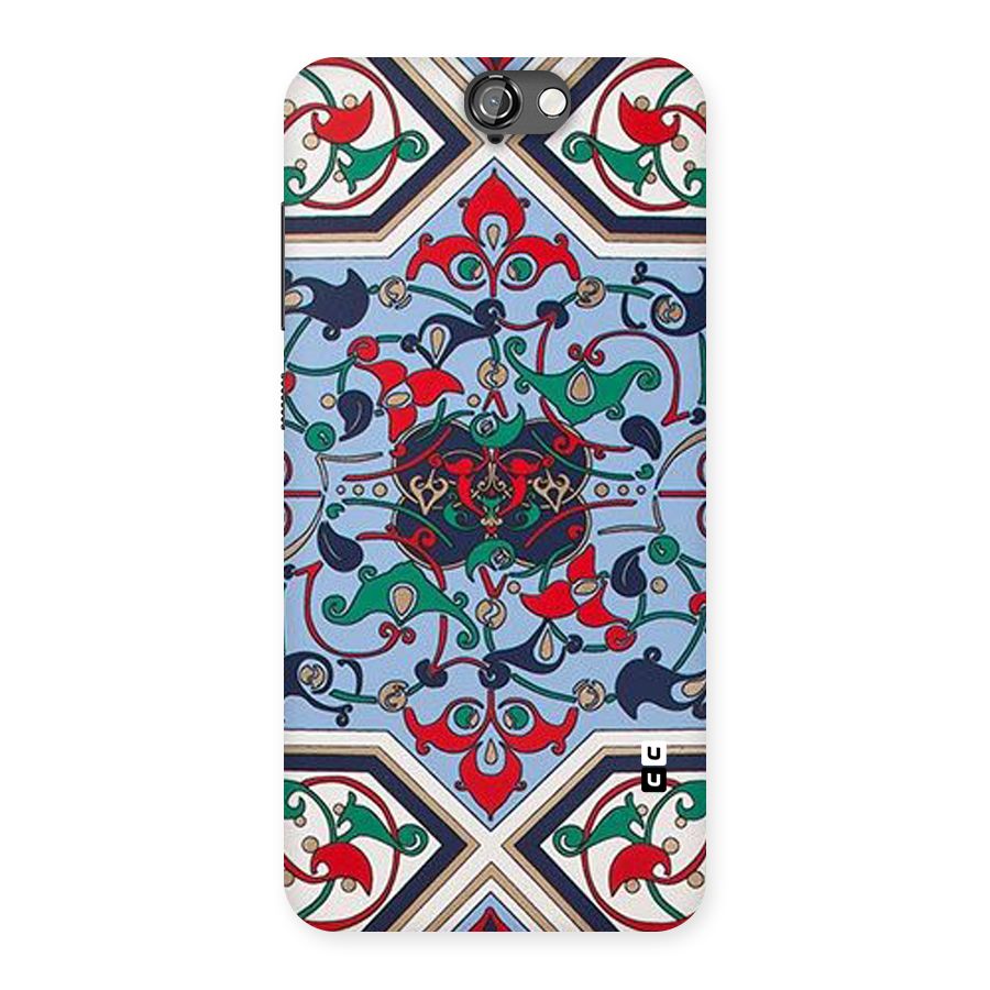 Multi Block Pattern Back Case for HTC One A9