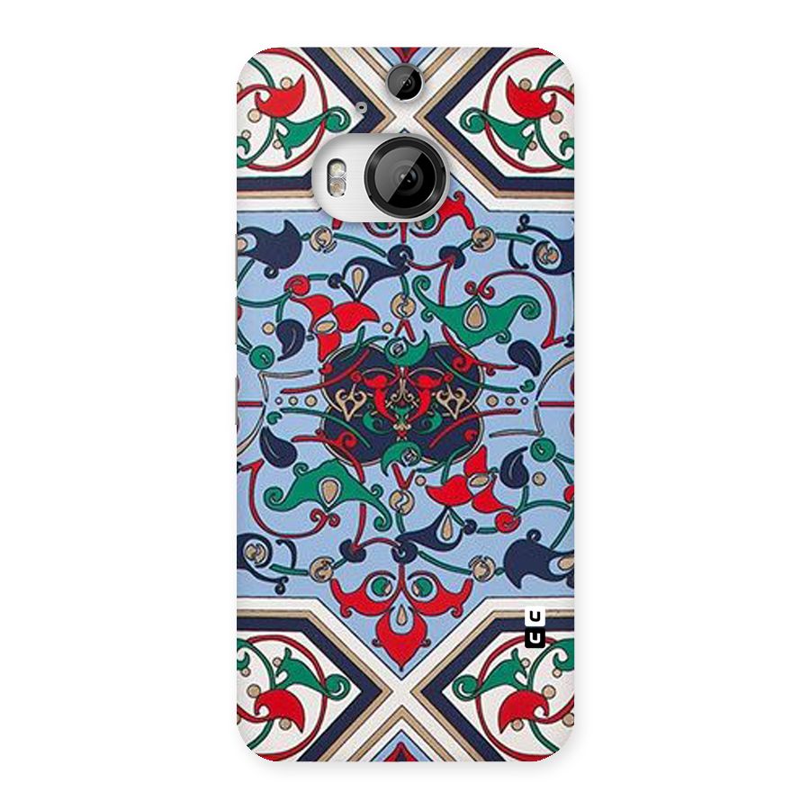 Multi Block Pattern Back Case for HTC One M9 Plus