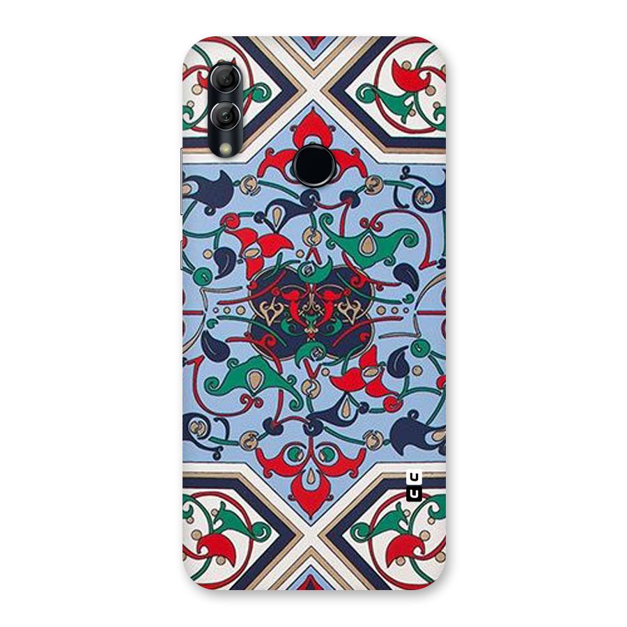 Multi Block Pattern Back Case for Honor 10 Lite