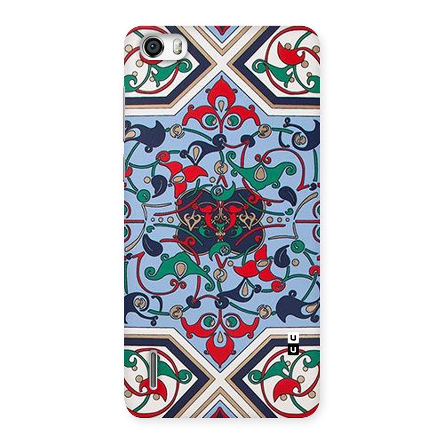 Multi Block Pattern Back Case for Honor 6