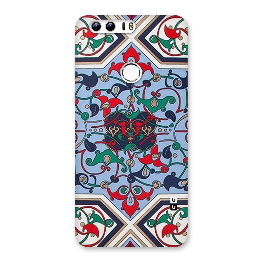 Multi Block Pattern Back Case for Honor 8