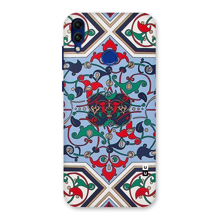 Multi Block Pattern Back Case for Honor 8C