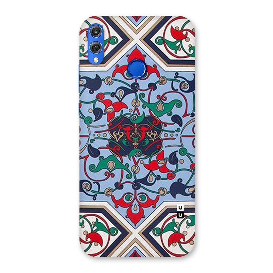 Multi Block Pattern Back Case for Honor 8X