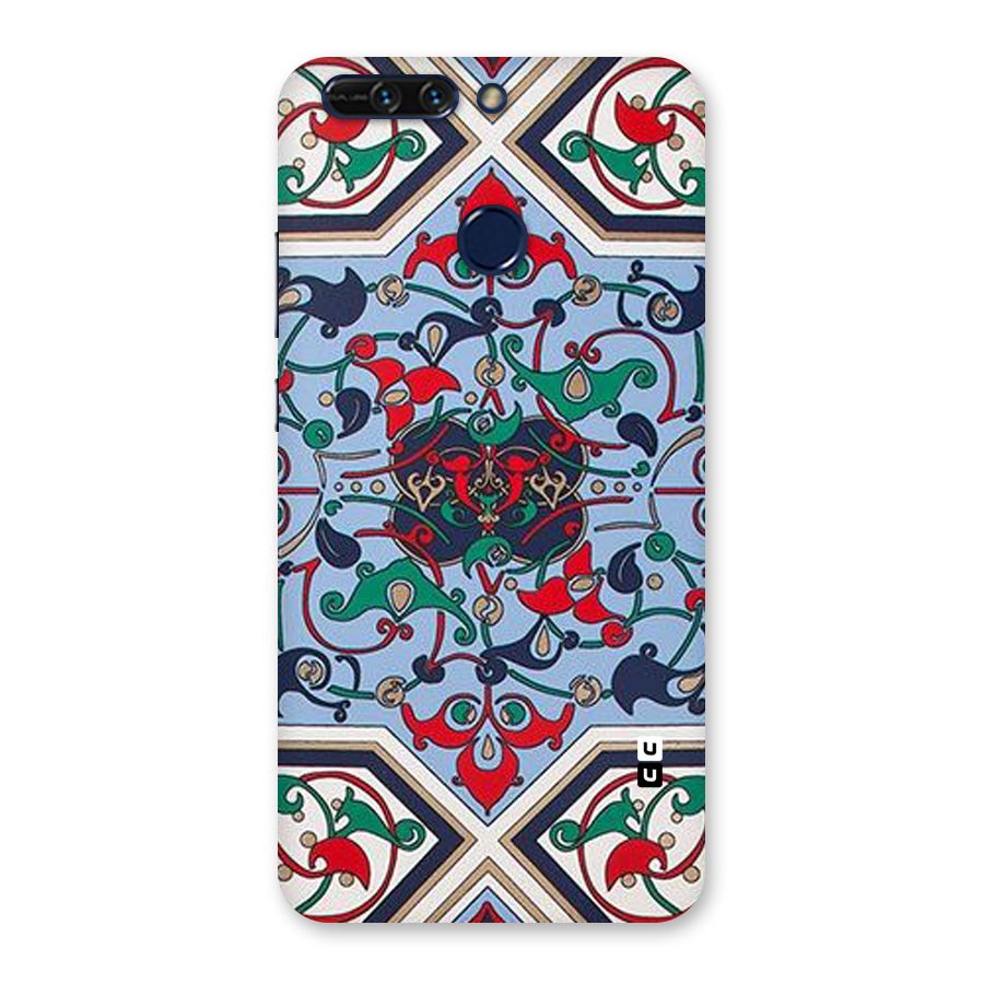 Multi Block Pattern Back Case for Honor 8 Pro