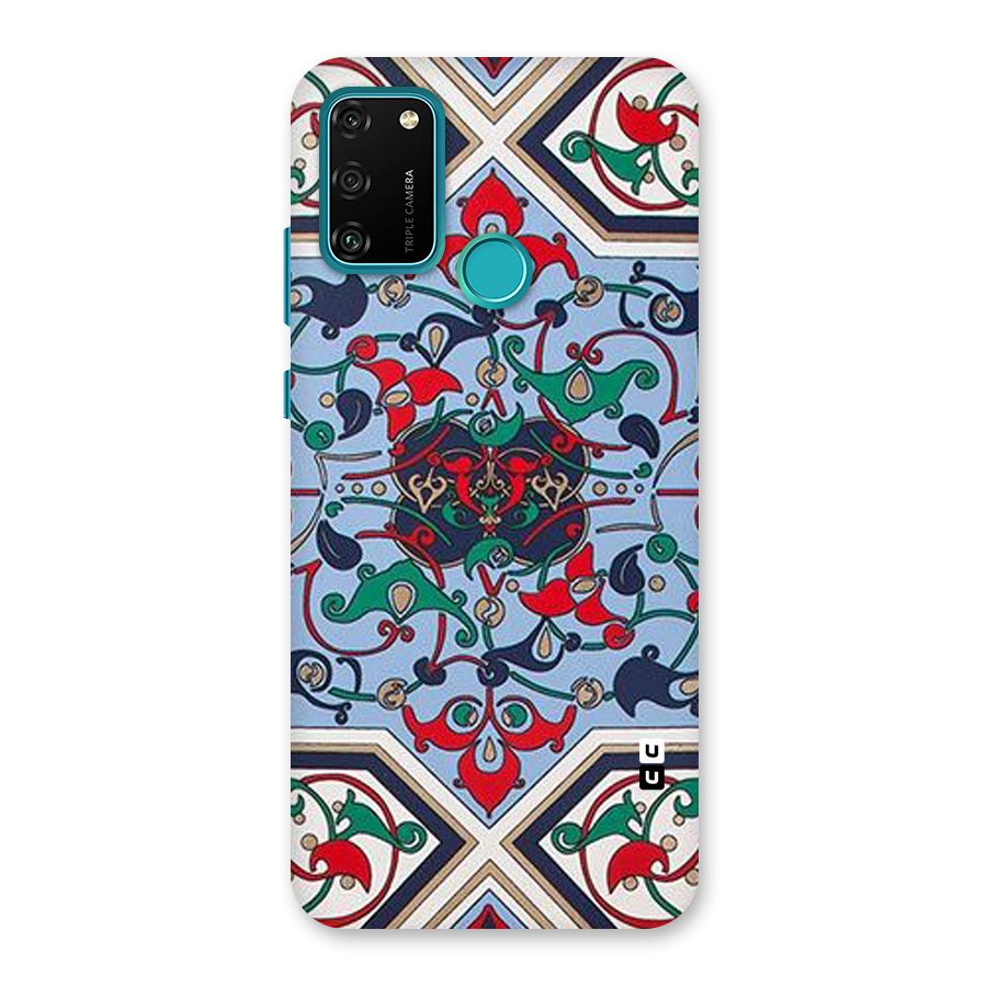 Multi Block Pattern Back Case for Honor 9A
