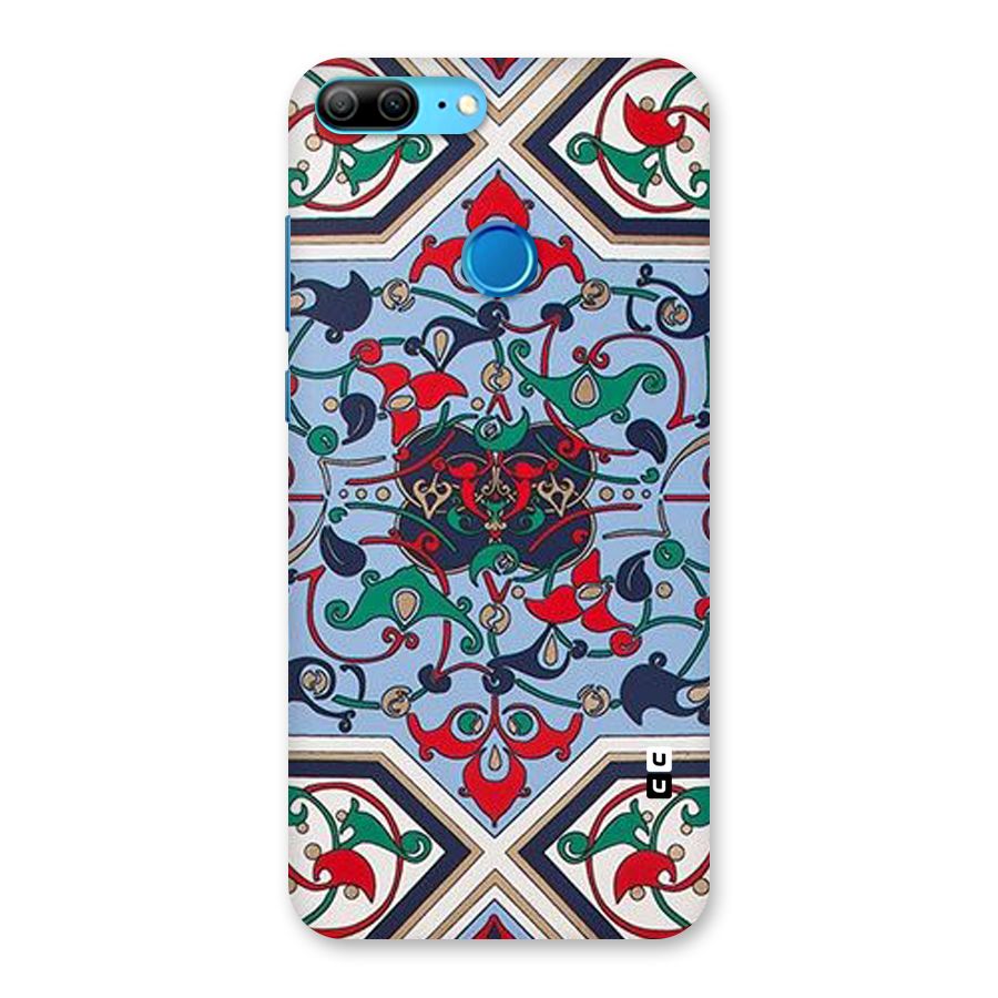 Multi Block Pattern Back Case for Honor 9 Lite