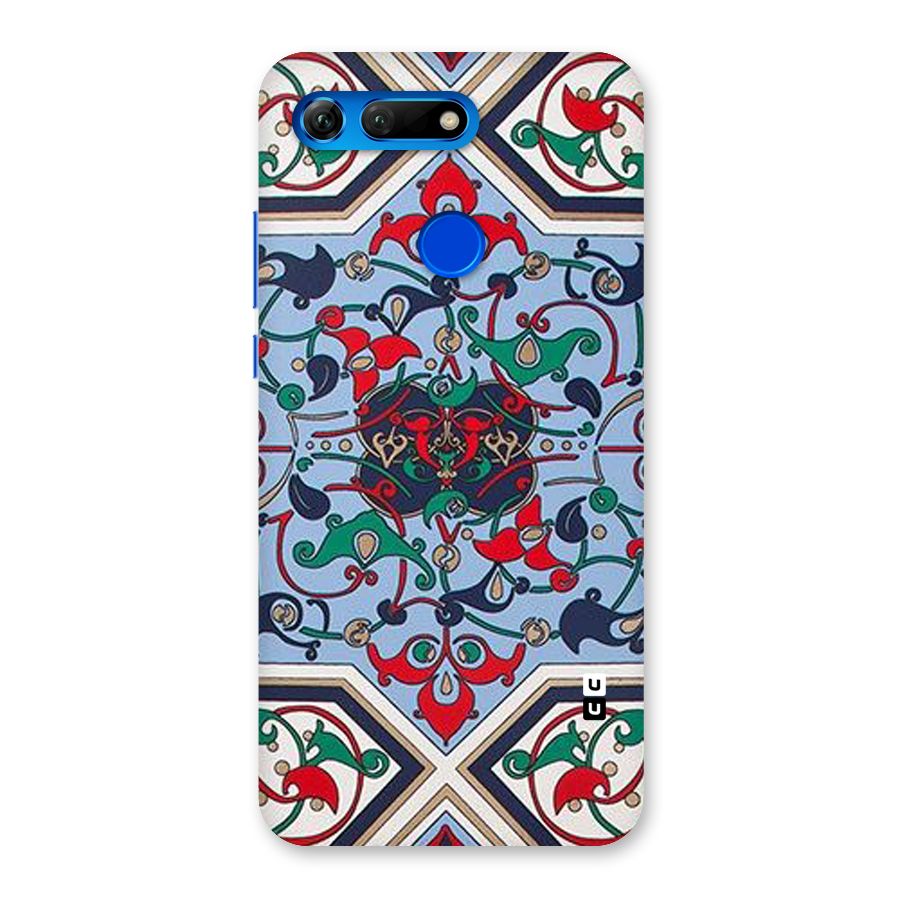 Multi Block Pattern Back Case for Honor View 20