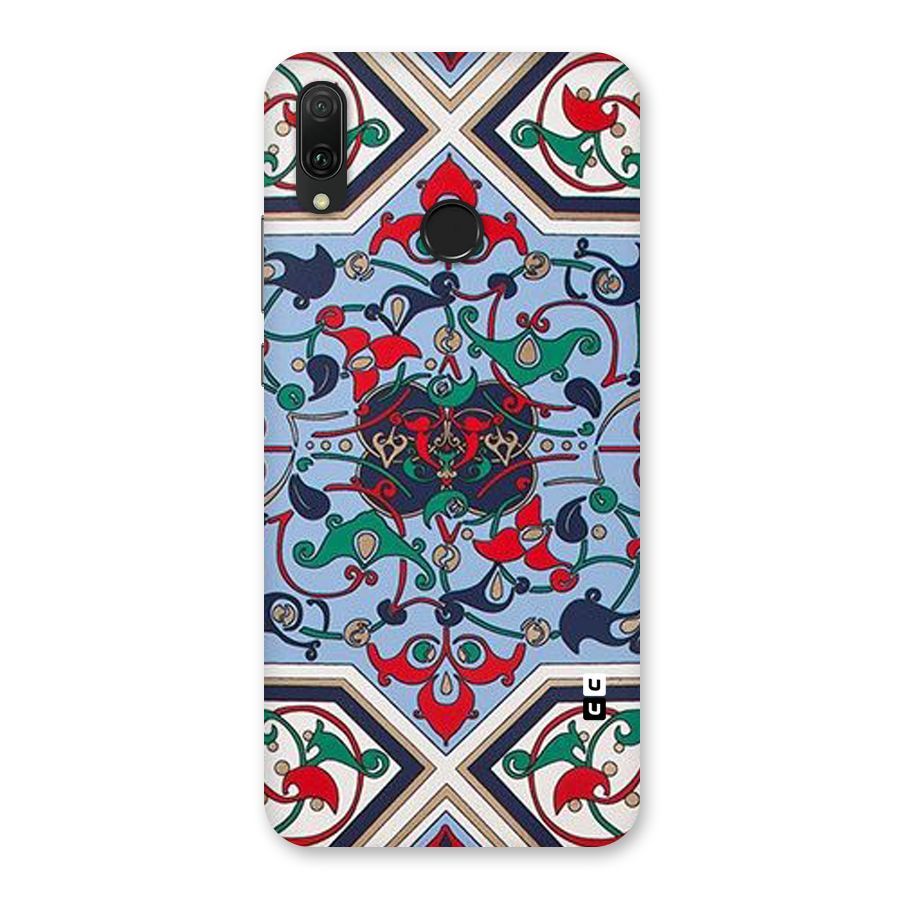 Multi Block Pattern Back Case for Huawei Y9 (2019)
