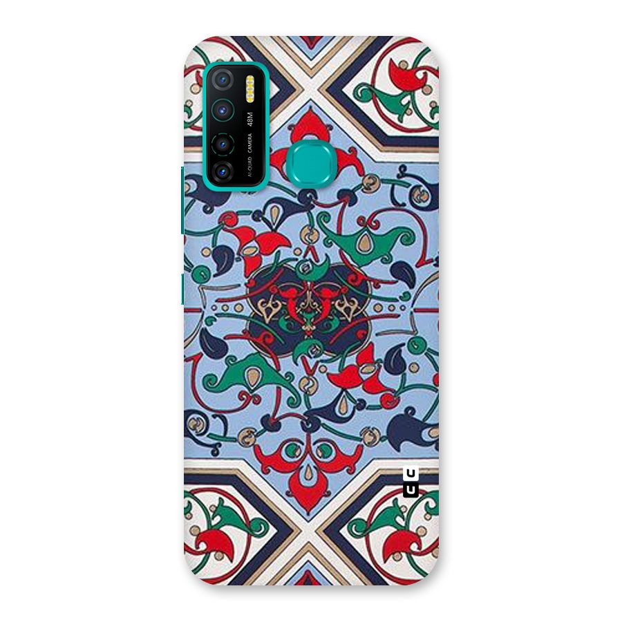 Multi Block Pattern Back Case for Infinix Hot 9 Pro