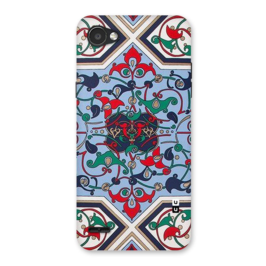 Multi Block Pattern Back Case for LG Q6
