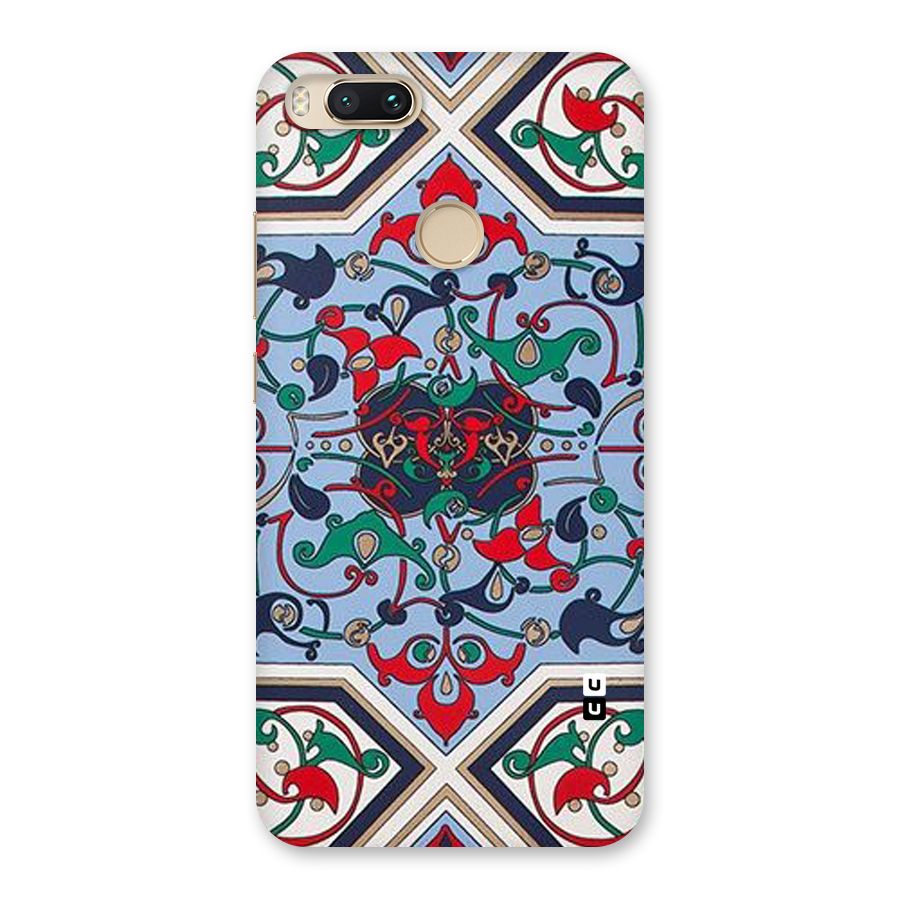 Multi Block Pattern Back Case for Mi A1