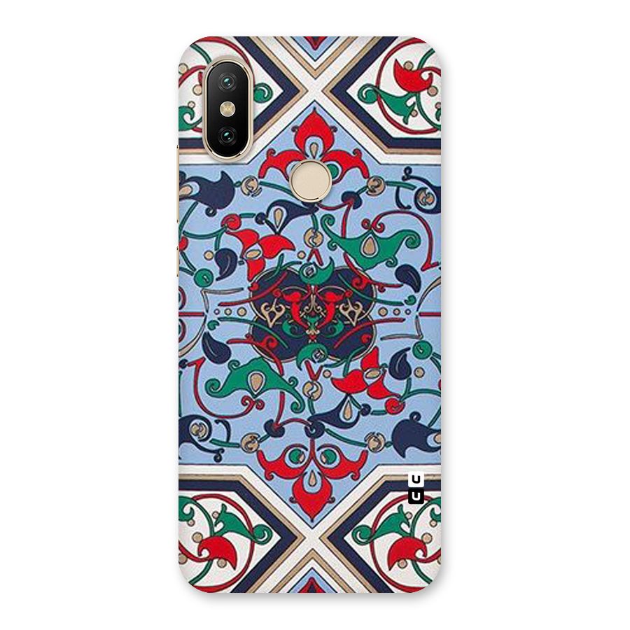 Multi Block Pattern Back Case for Mi A2
