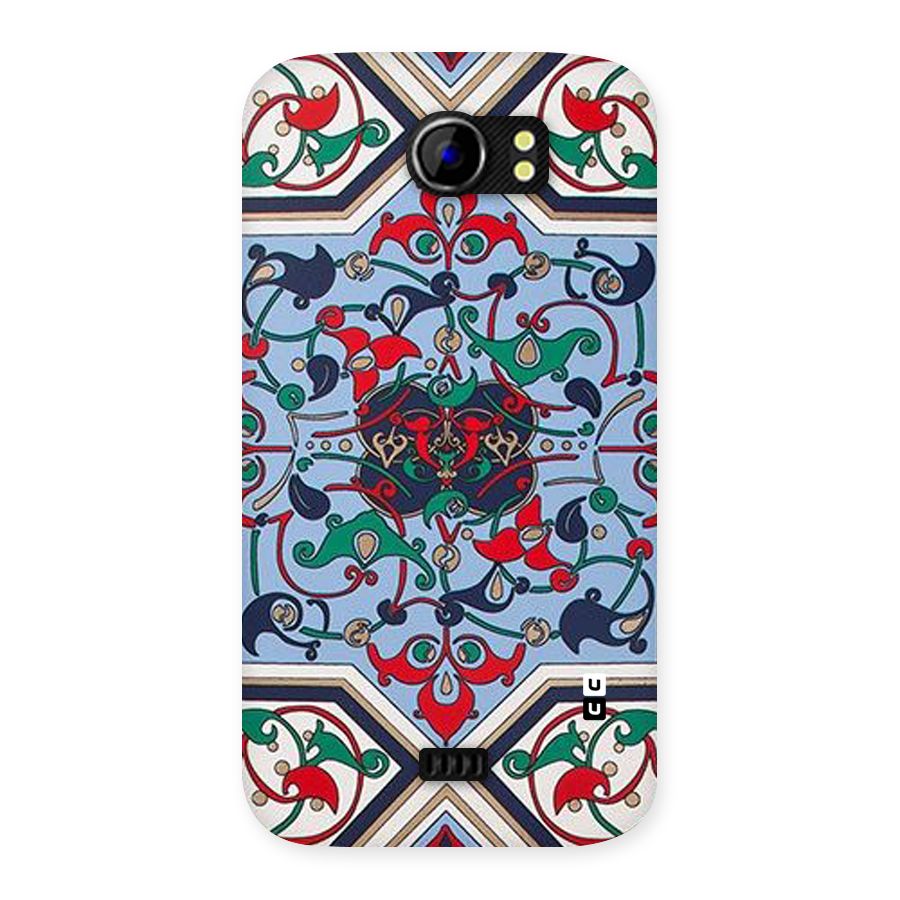 Multi Block Pattern Back Case for Micromax Canvas 2 A110
