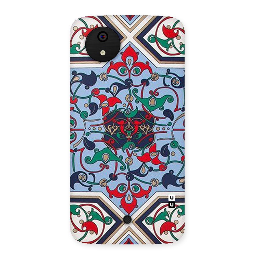 Multi Block Pattern Back Case for Micromax Canvas A1