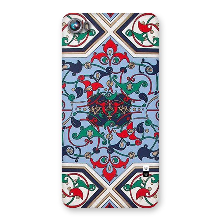 Multi Block Pattern Back Case for Micromax Canvas Fire 4 A107