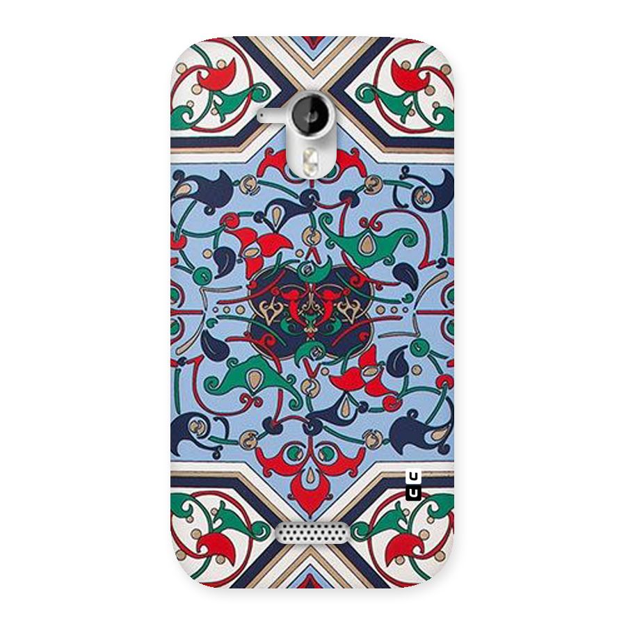 Multi Block Pattern Back Case for Micromax Canvas HD A116