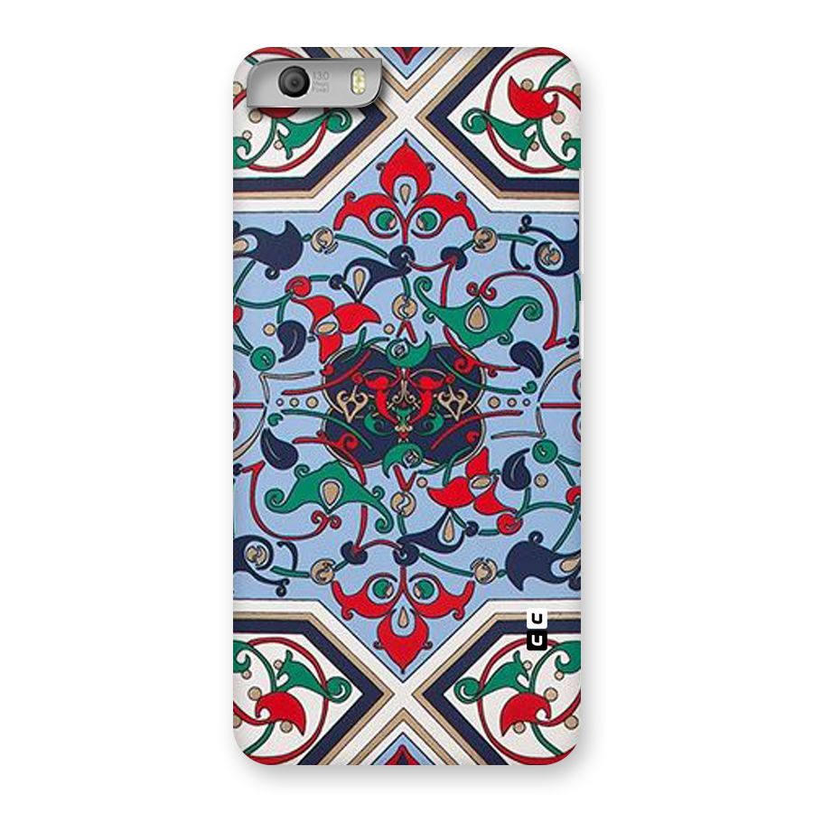 Multi Block Pattern Back Case for Micromax Canvas Knight 2