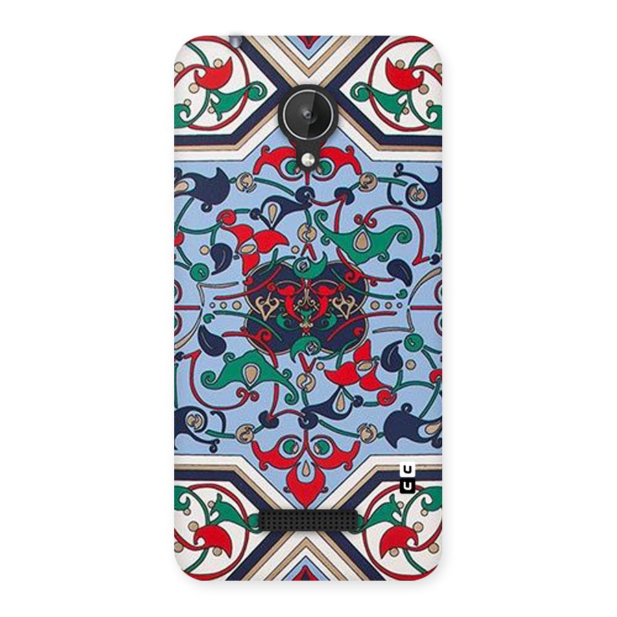 Multi Block Pattern Back Case for Micromax Canvas Spark Q380