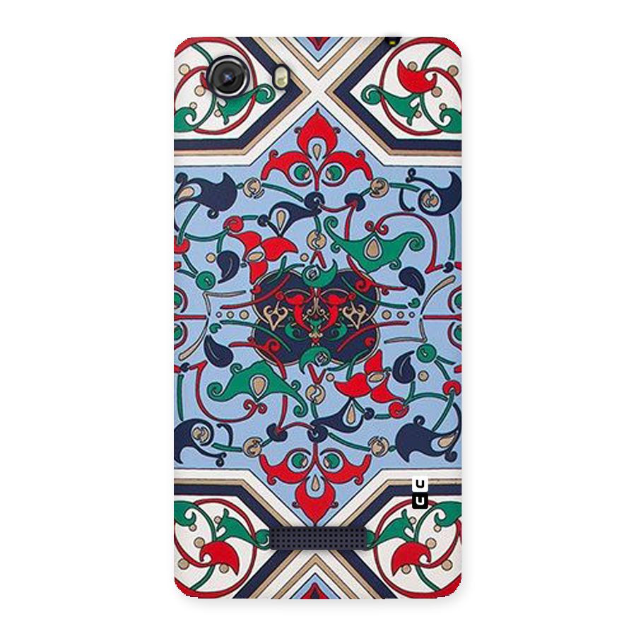 Multi Block Pattern Back Case for Micromax Unite 3