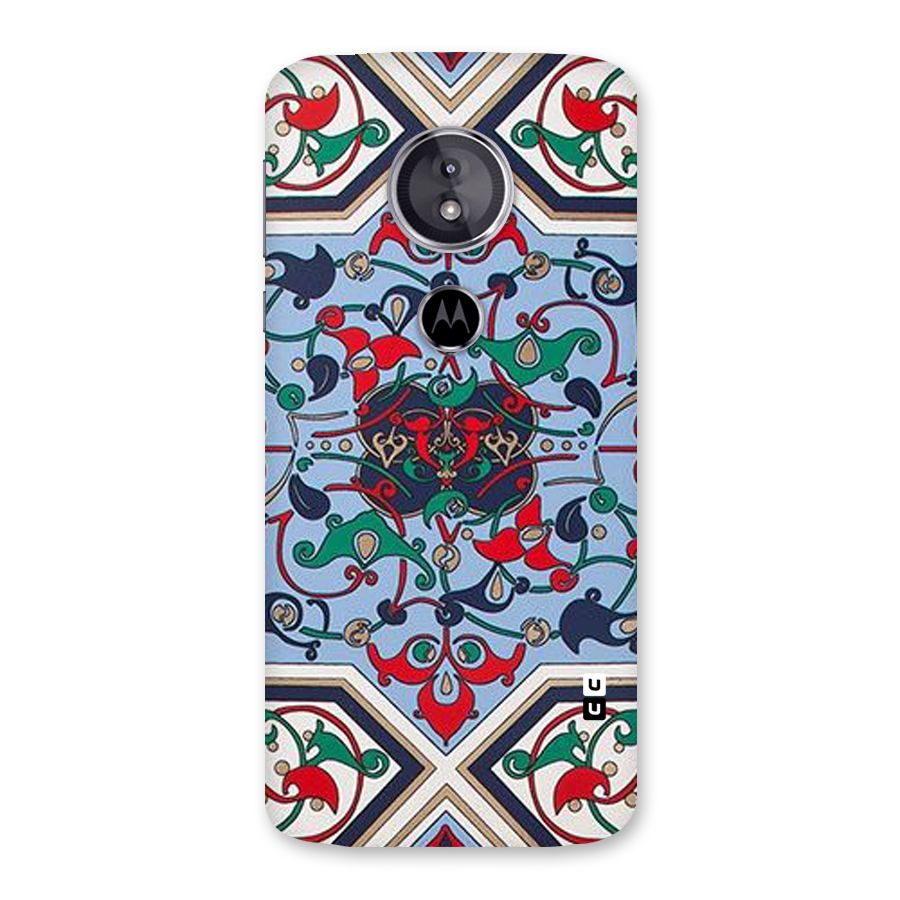 Multi Block Pattern Back Case for Moto E5