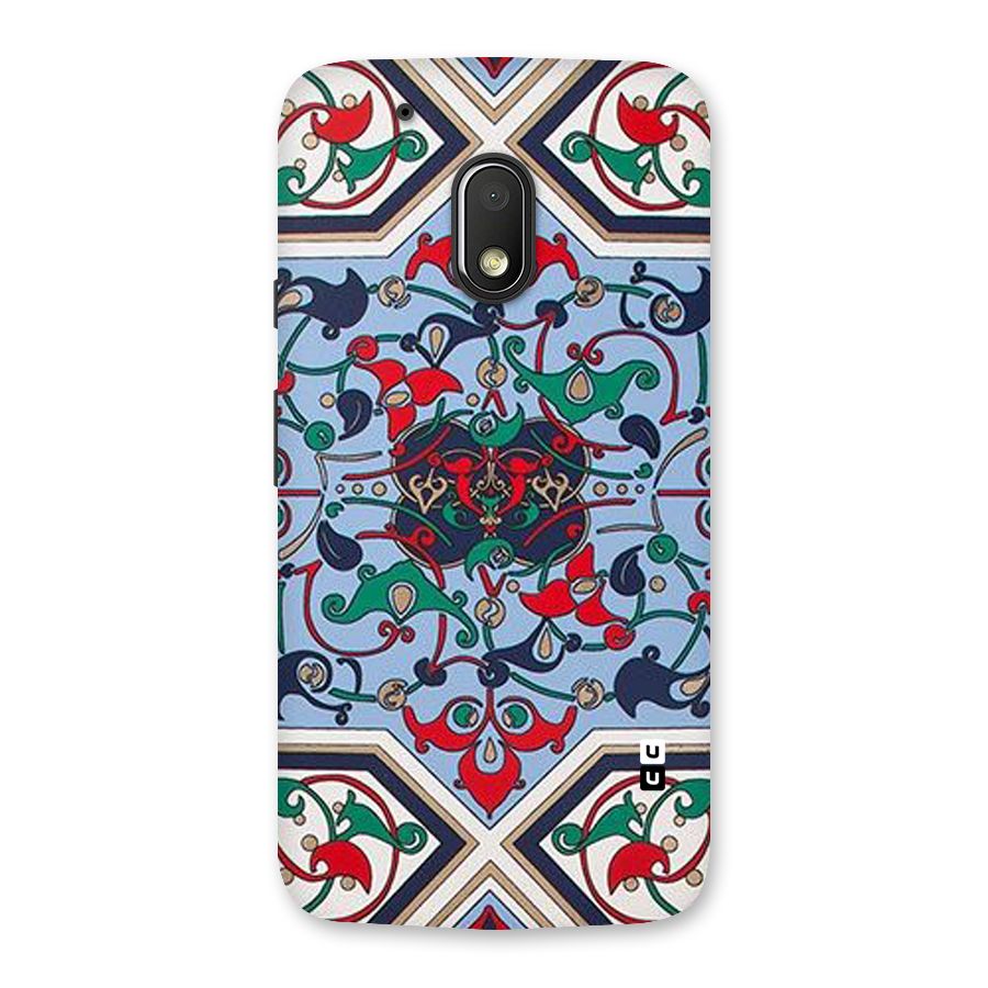 Multi Block Pattern Back Case for Moto G4 Play