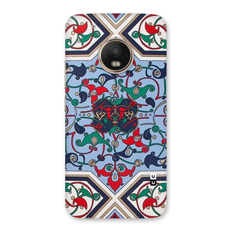 Multi Block Pattern Back Case for Moto G5 Plus