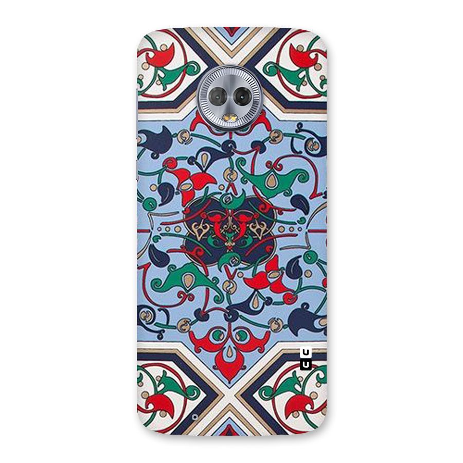 Multi Block Pattern Back Case for Moto G6