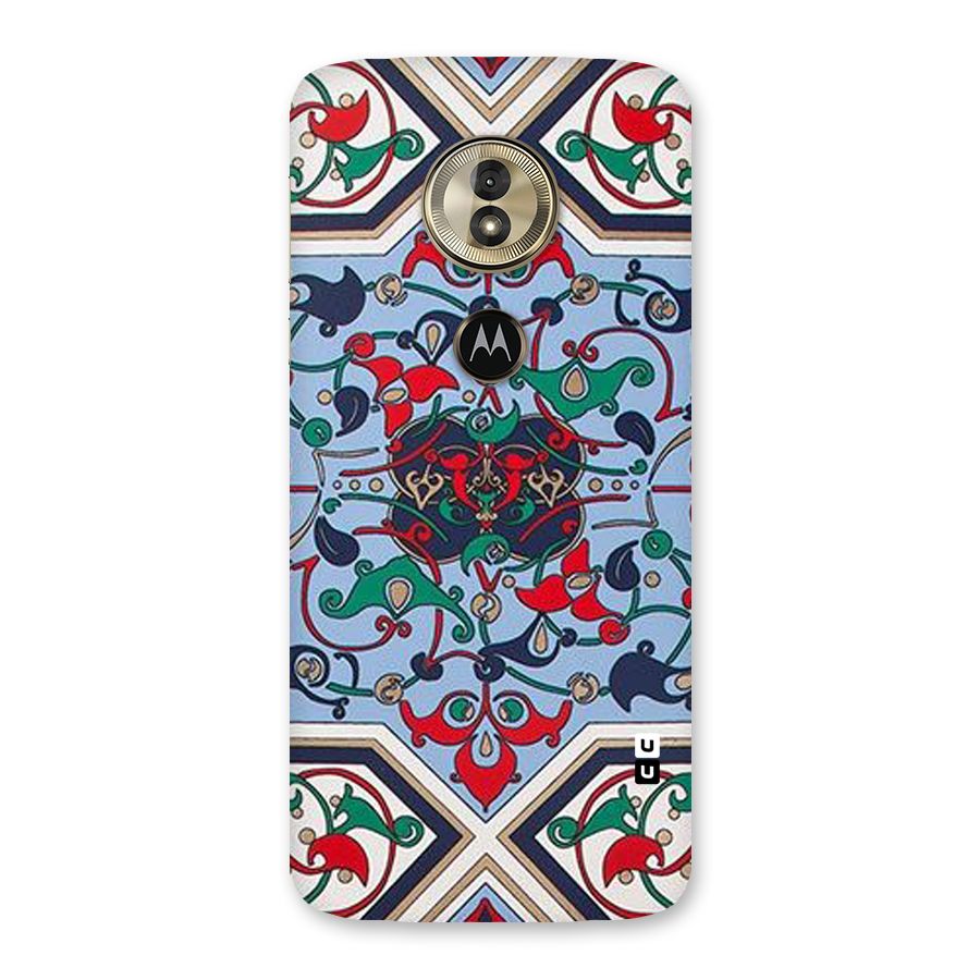 Multi Block Pattern Back Case for Moto G6 Play