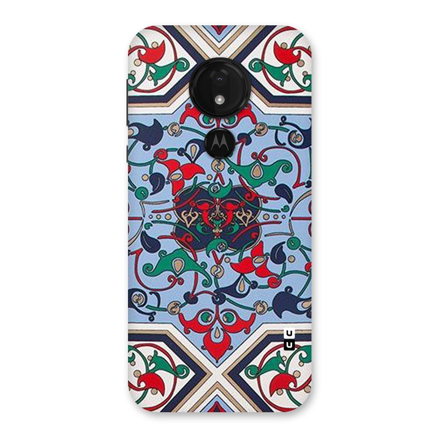 Multi Block Pattern Back Case for Moto G7 Power