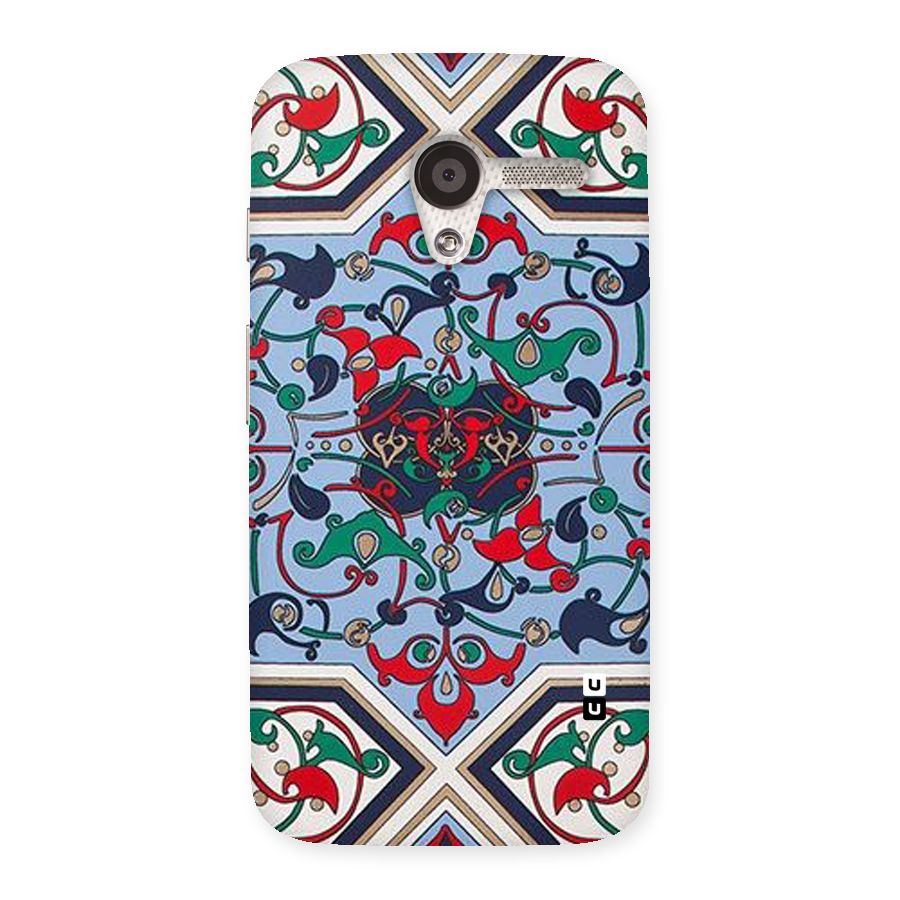 Multi Block Pattern Back Case for Moto X