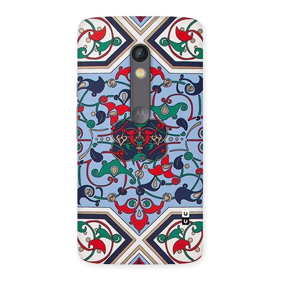 Multi Block Pattern Back Case for Moto X Play