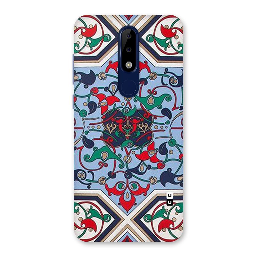Multi Block Pattern Back Case for Nokia 5.1 Plus