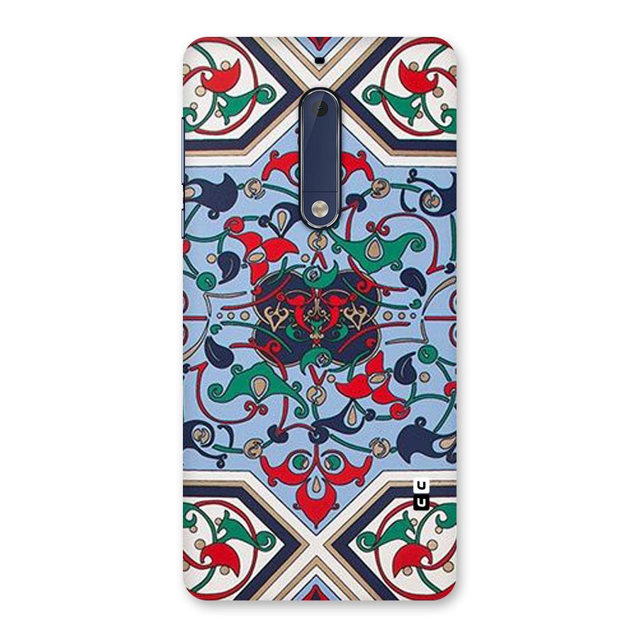 Multi Block Pattern Back Case for Nokia 5