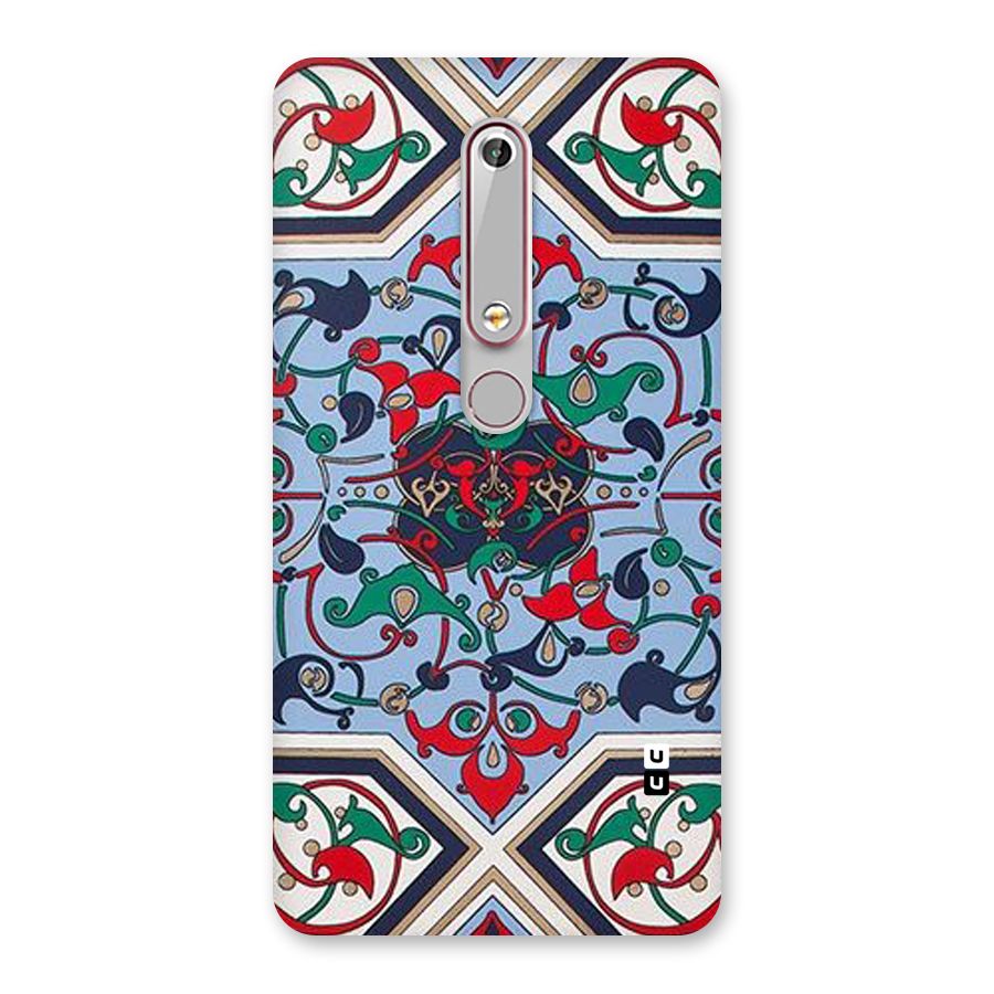 Multi Block Pattern Back Case for Nokia 6.1