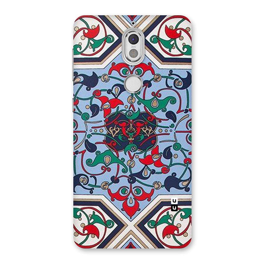 Multi Block Pattern Back Case for Nokia 7