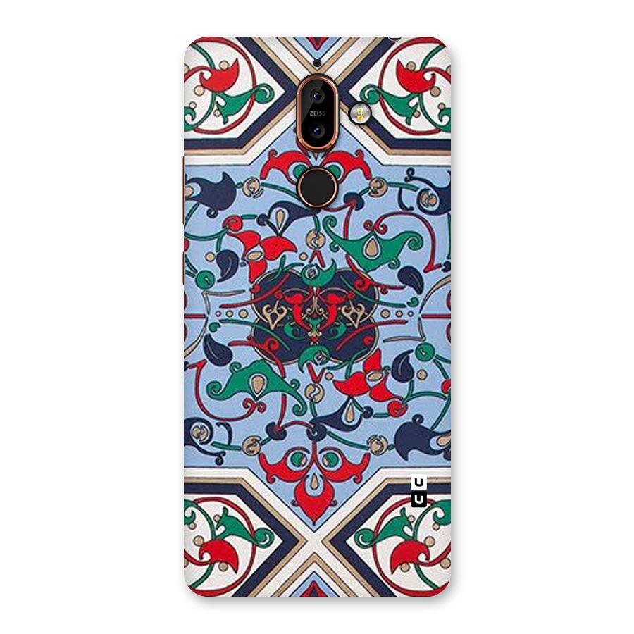 Multi Block Pattern Back Case for Nokia 7 Plus