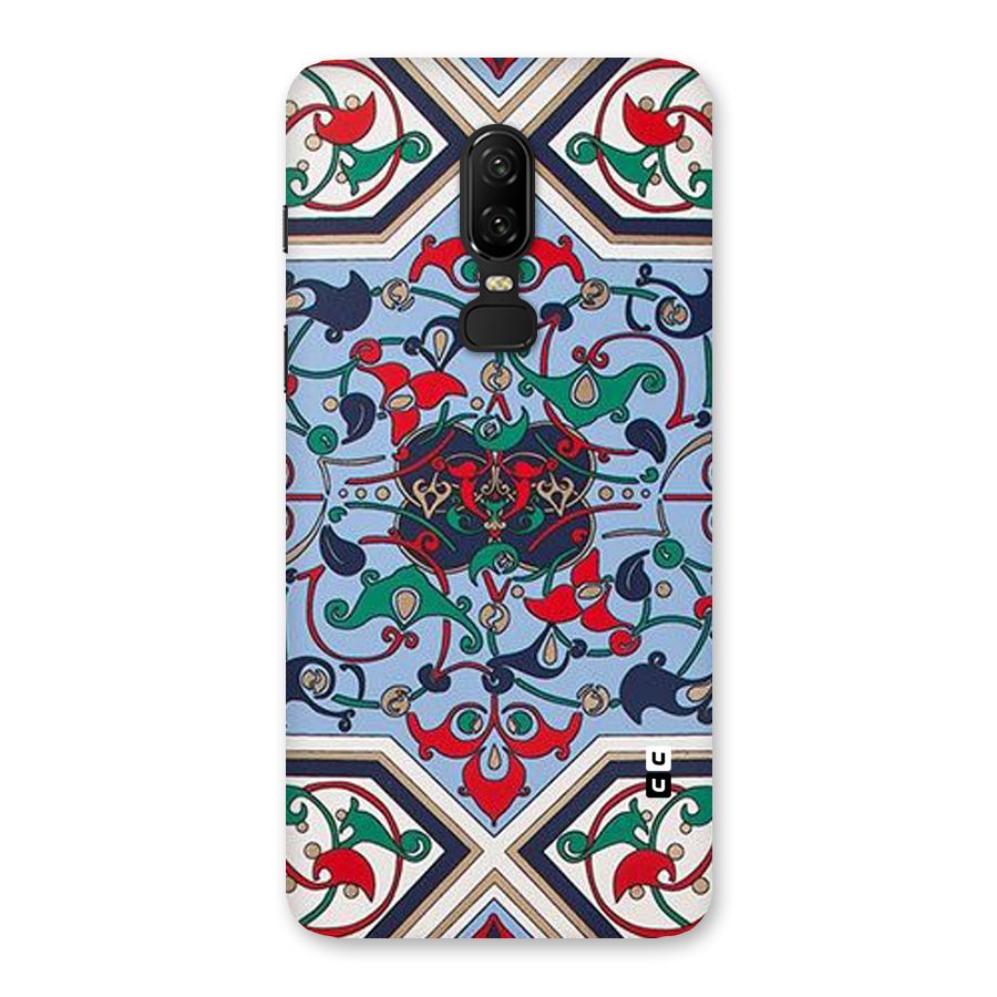 Multi Block Pattern Back Case for OnePlus 6