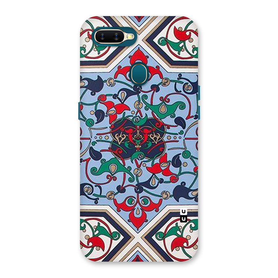 Multi Block Pattern Back Case for Oppo A11k