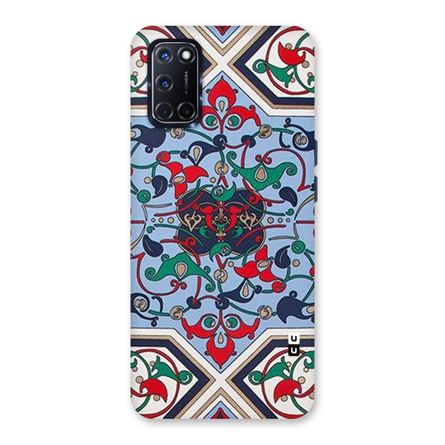 Multi Block Pattern Back Case for Oppo A52