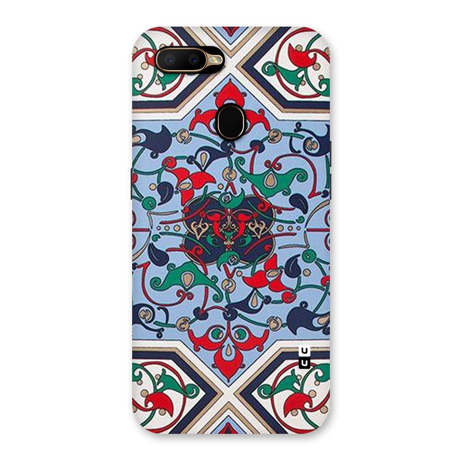 Multi Block Pattern Back Case for Oppo A5s