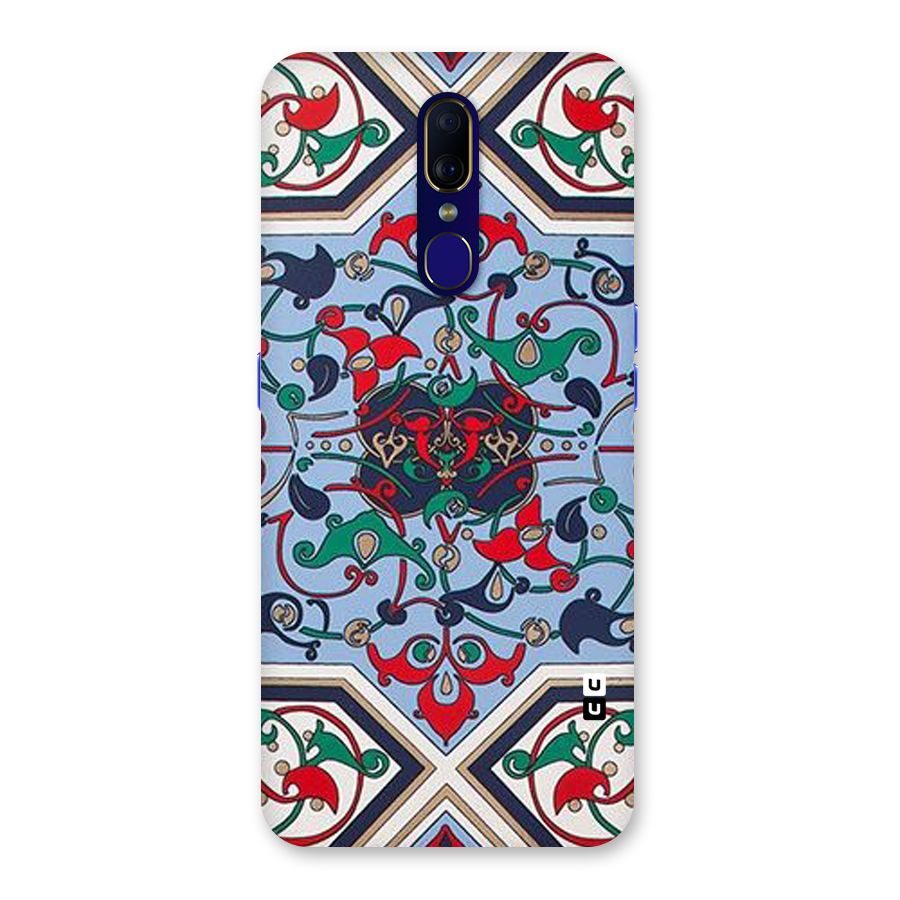 Multi Block Pattern Back Case for Oppo F11
