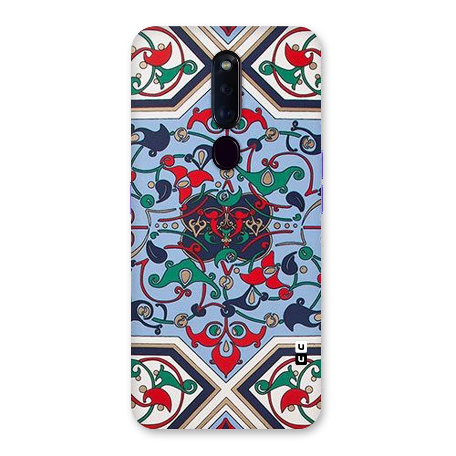 Multi Block Pattern Back Case for Oppo F11 Pro