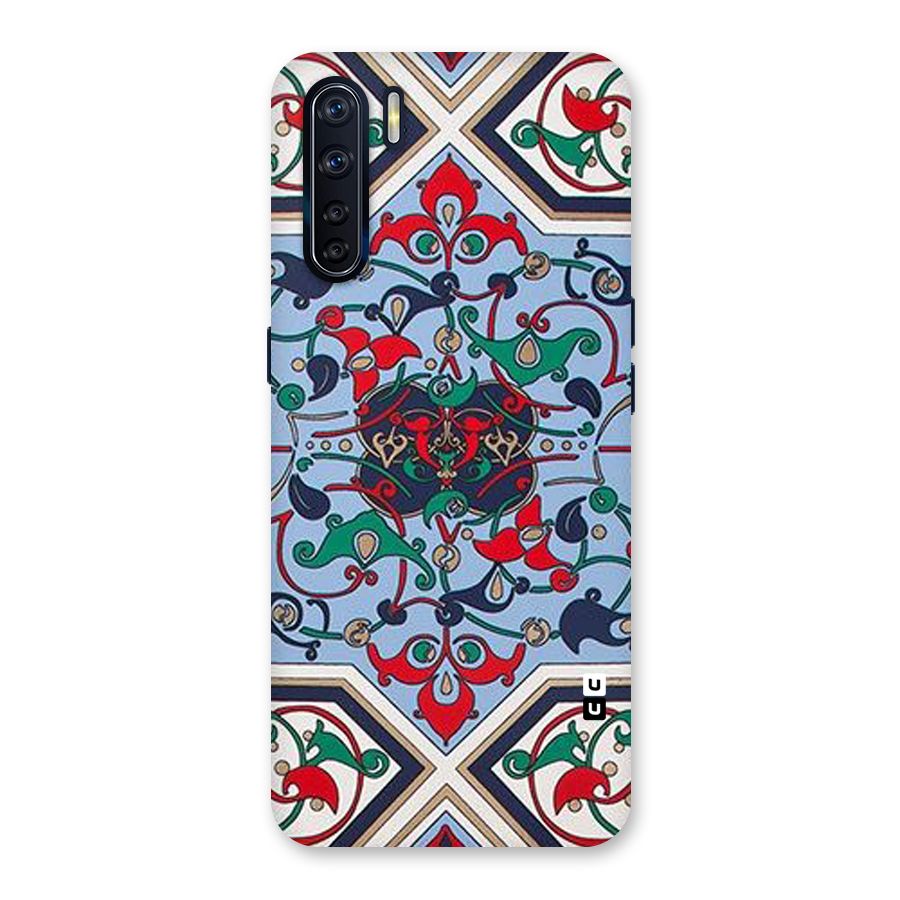 Multi Block Pattern Back Case for Oppo F15