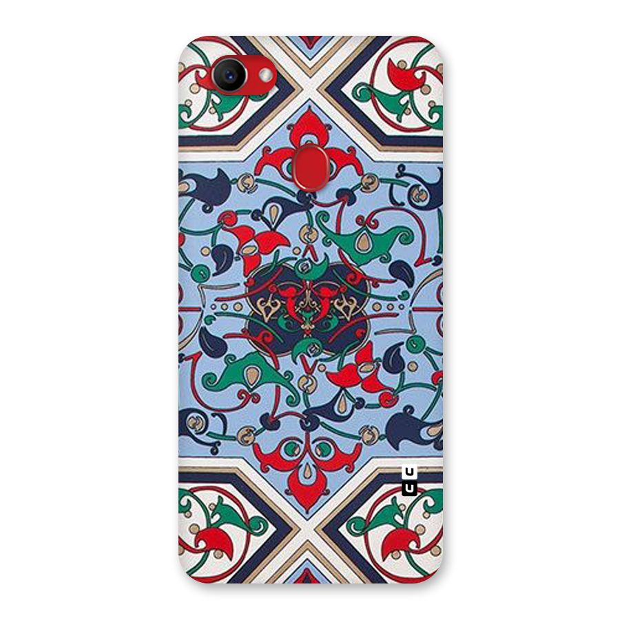 Multi Block Pattern Back Case for Oppo F7
