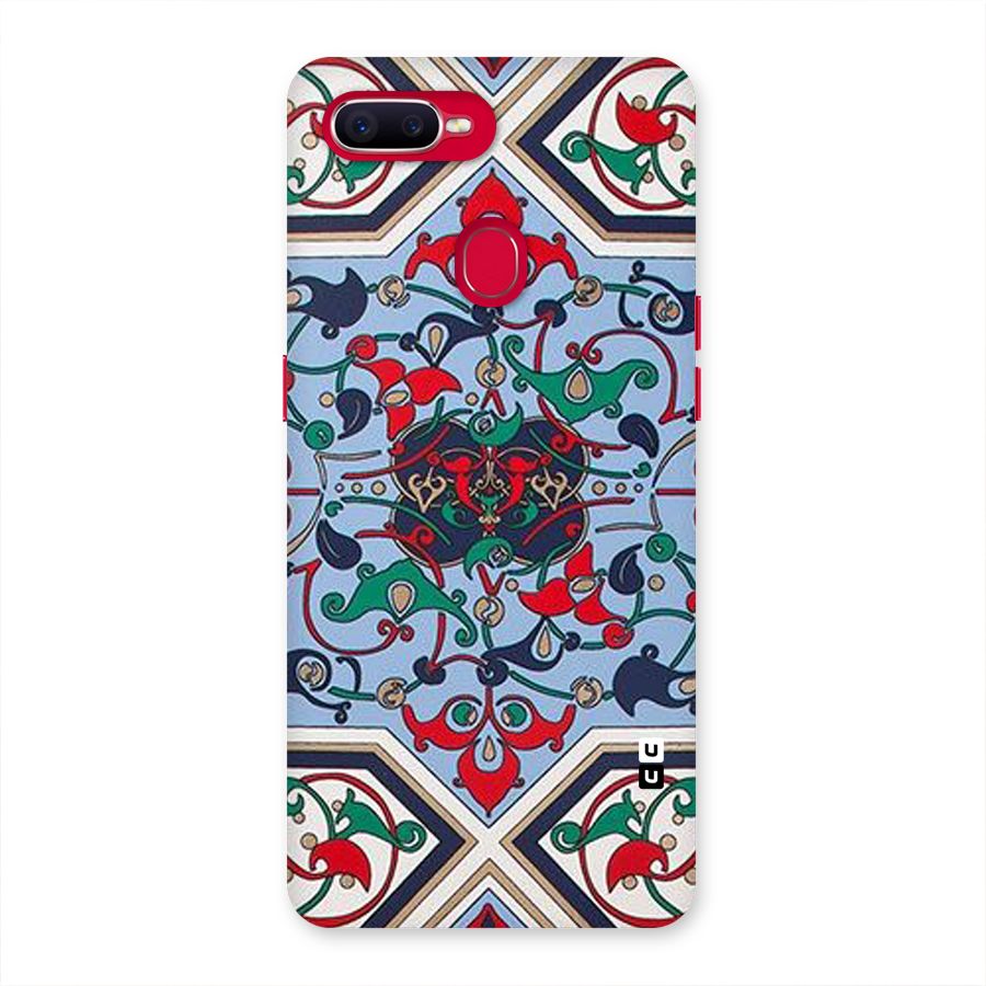 Multi Block Pattern Back Case for Oppo F9 Pro