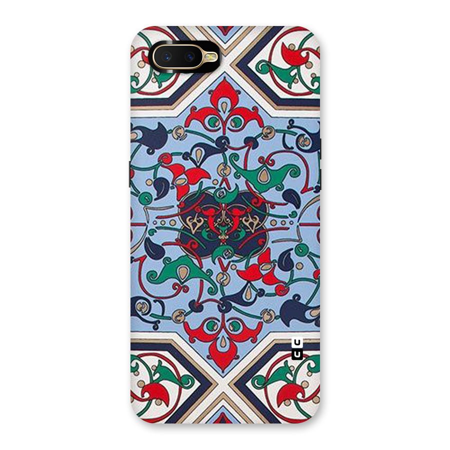 Multi Block Pattern Back Case for Oppo K1