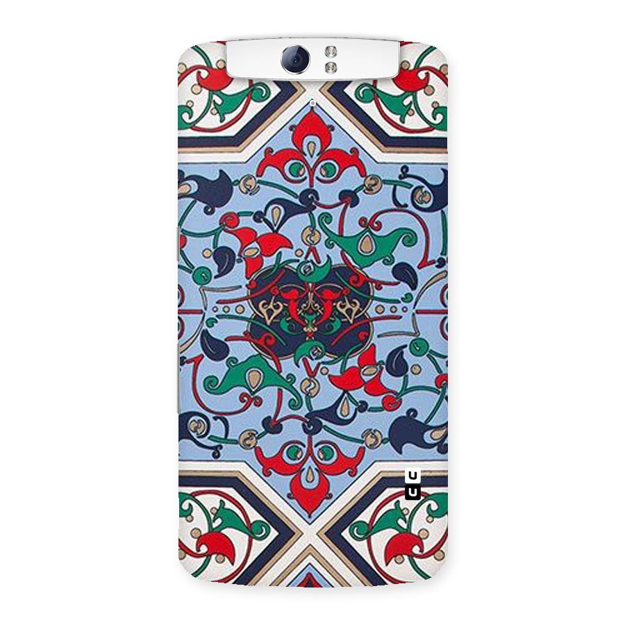 Multi Block Pattern Back Case for Oppo N1