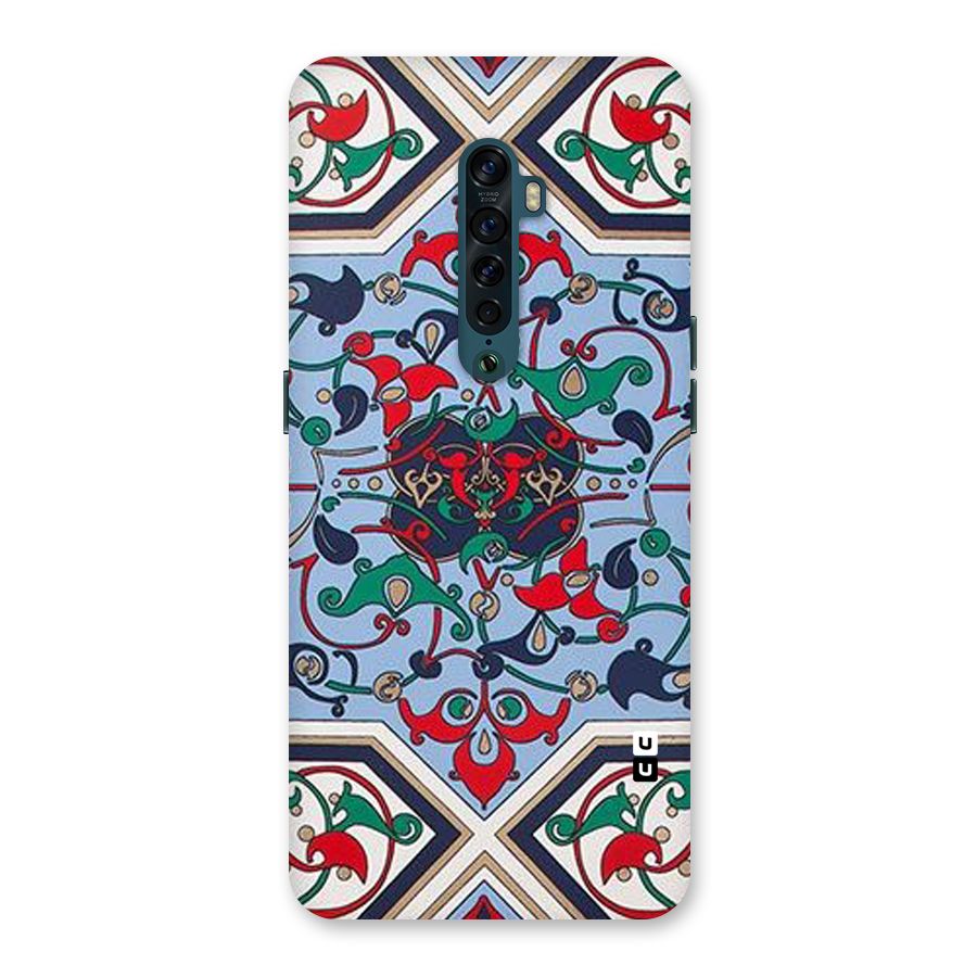 Multi Block Pattern Back Case for Oppo Reno2