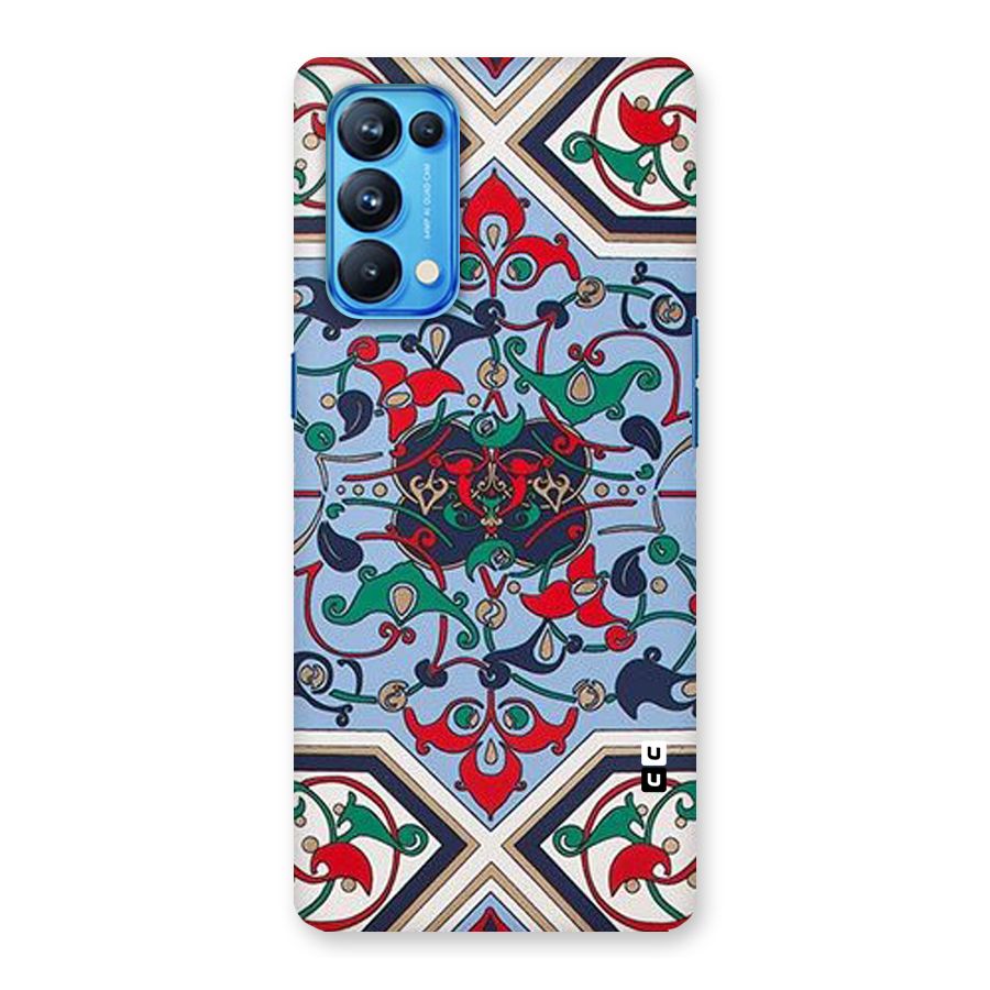 Multi Block Pattern Back Case for Oppo Reno5 Pro 5G